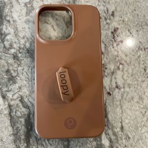 iPhone 13 Pro Saddle Brown Loopy Case
